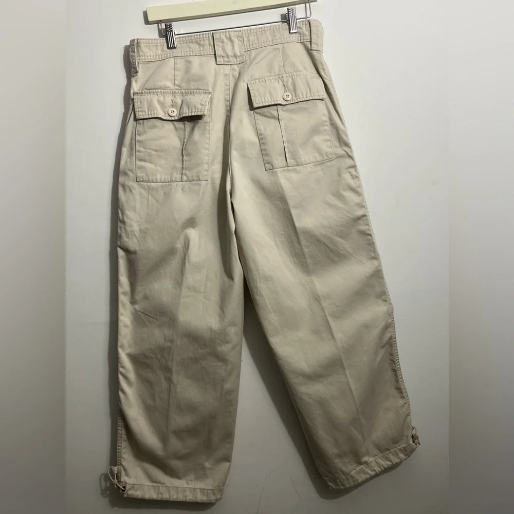 BDG Men’s Cargo Pants Beige Utility Y2K Streetwear Size S